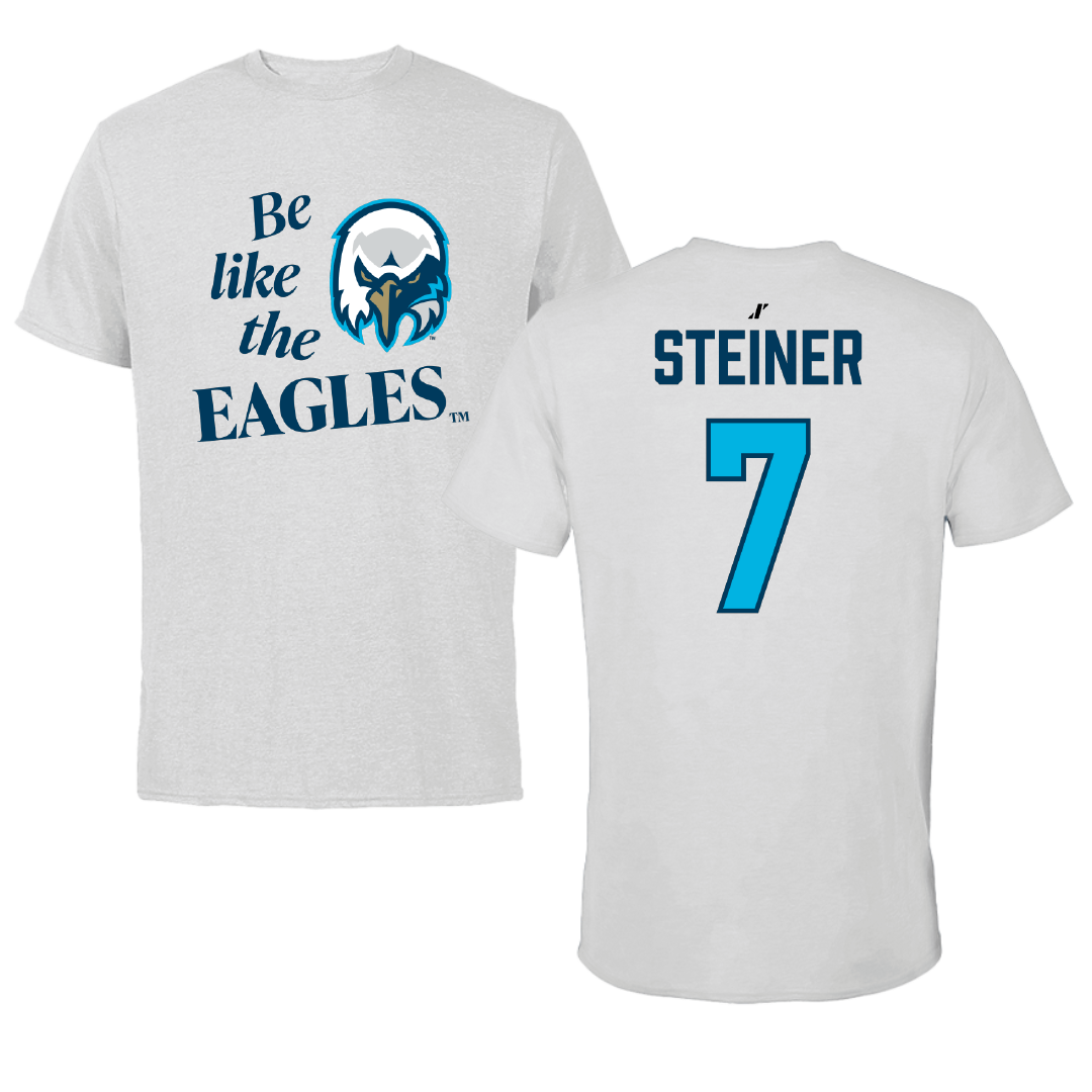 Wake Tech Community College Baseball Light Gray Be Like Us Performance Tee - #7 Jentz Steiner