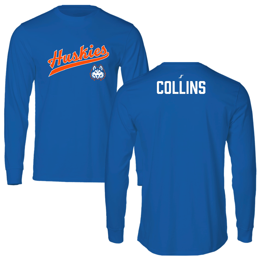 Houston Christian University TF and XC Blue General Long Sleeve - Nicholas Collins