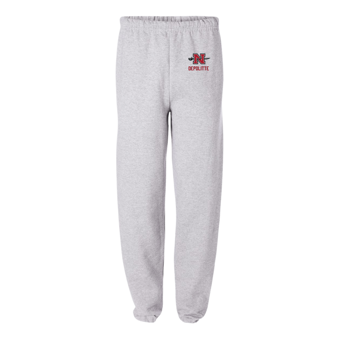 Nicholls State University Football Light Gray Sweatpants - Peyton Depolitte