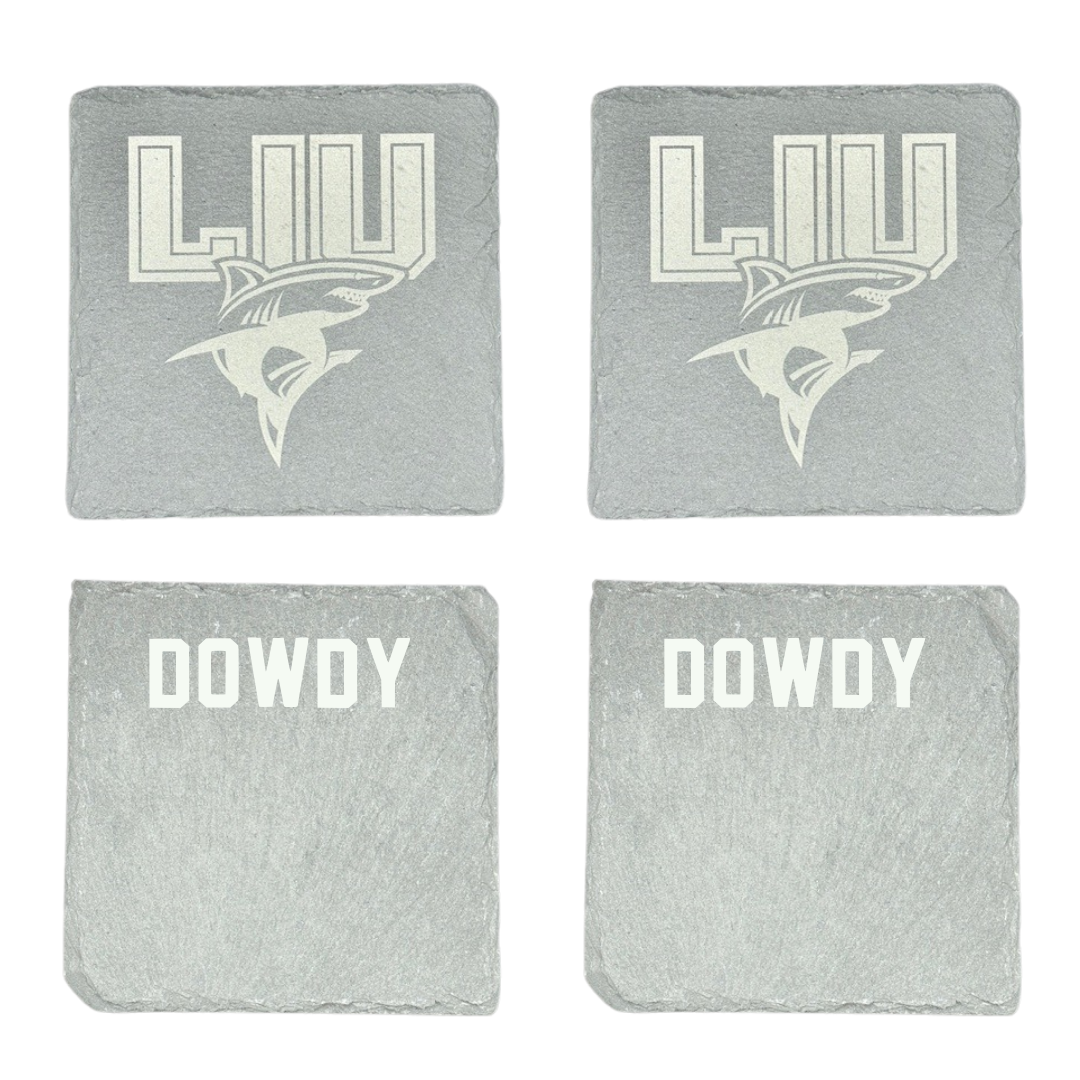 Long Island University Basketball Stone Coaster (4 Pack)  - Amaya Dowdy