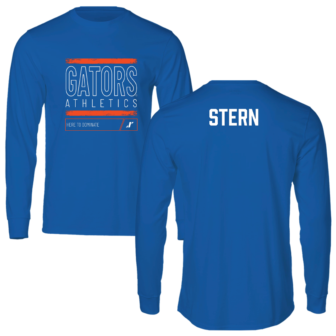 University of Florida TF and XC Blue Dominate Long Sleeve - Josh Stern