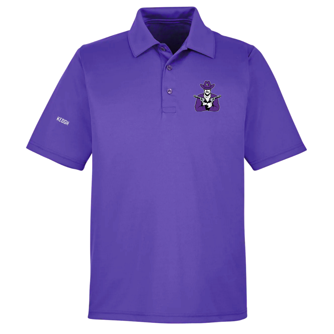Ranger College Golf (M) Purple Polo - Daniel Keogh