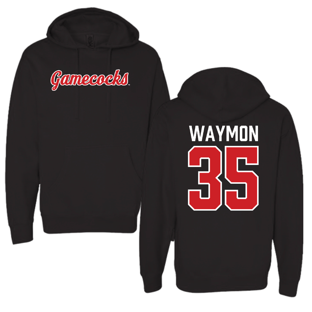 Jacksonville State University Football Black Hoodie - #35 Ty Waymon