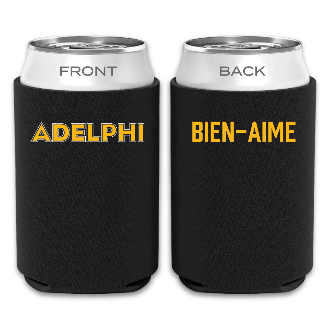 Adelphi University TF and XC Black Can Cooler - Christian Bien-Aime
