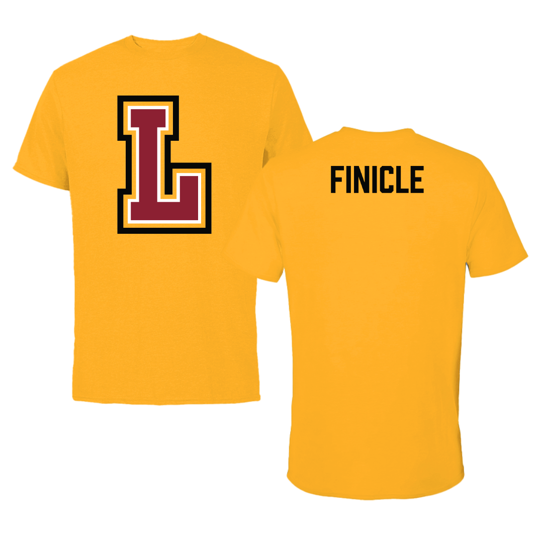 Loyola University New Orleans Rugby (M) Gold Performance Tee - Frank Finicle