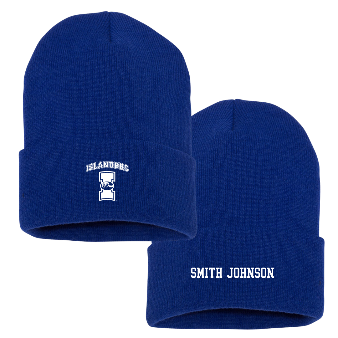 Texas A&M University-Corpus Christi Baseball Blue Beanie - #23 Christian Smith-Johnson
