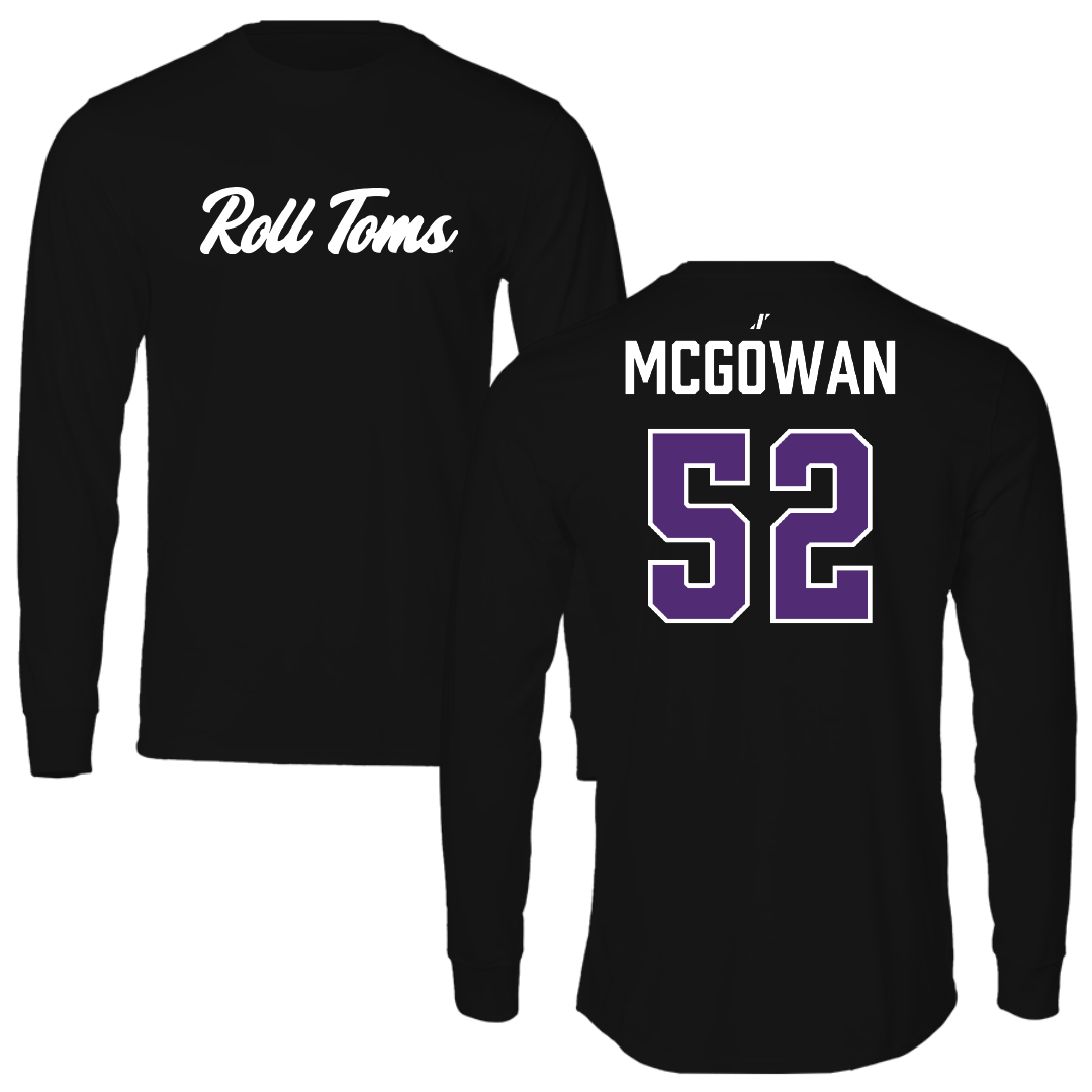 University of St. Thomas (Minnesota) Basketball Black Long Sleeve - #52 Savannah McGowan