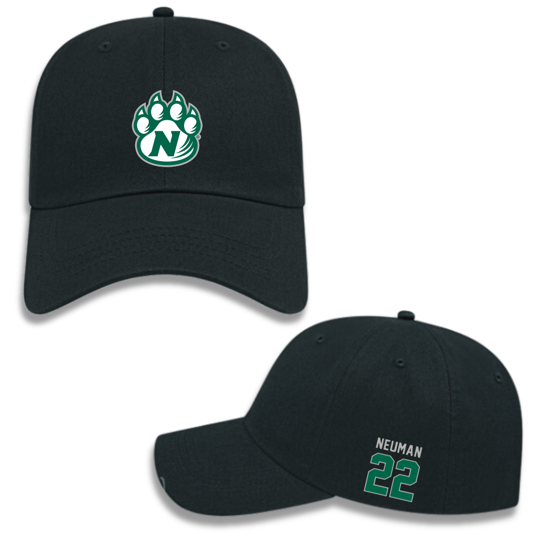 Northwest Missouri State University Baseball Black Hat - #22 Ashton Neuman