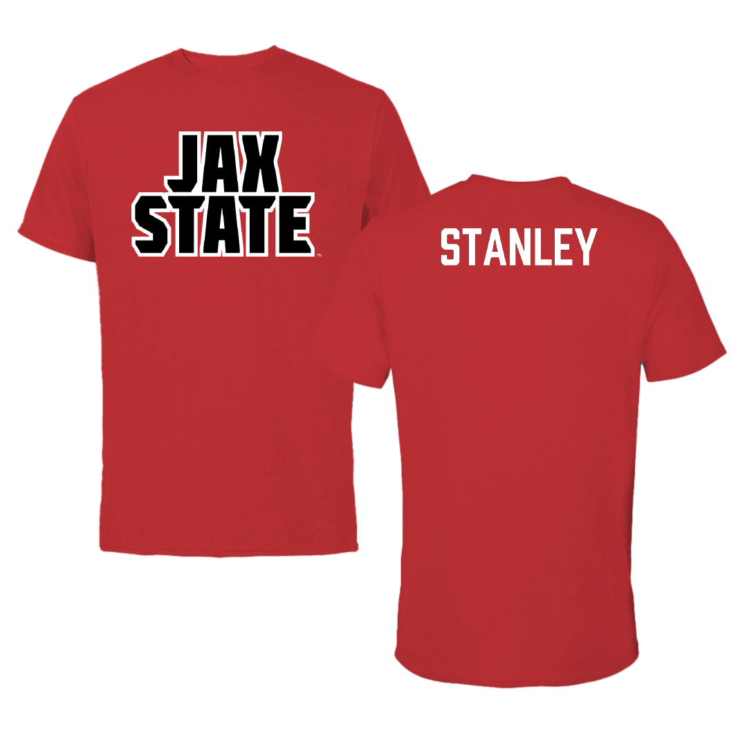 Jacksonville State University TF and XC Red Performance Tee - Kayley Stanley