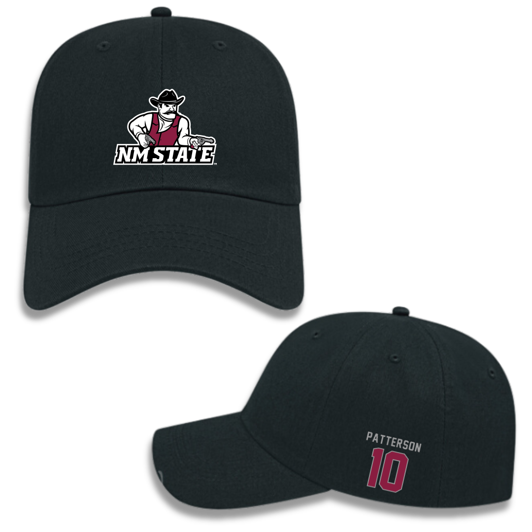 New Mexico State University Football Black Hat - #10 Jaylen Patterson