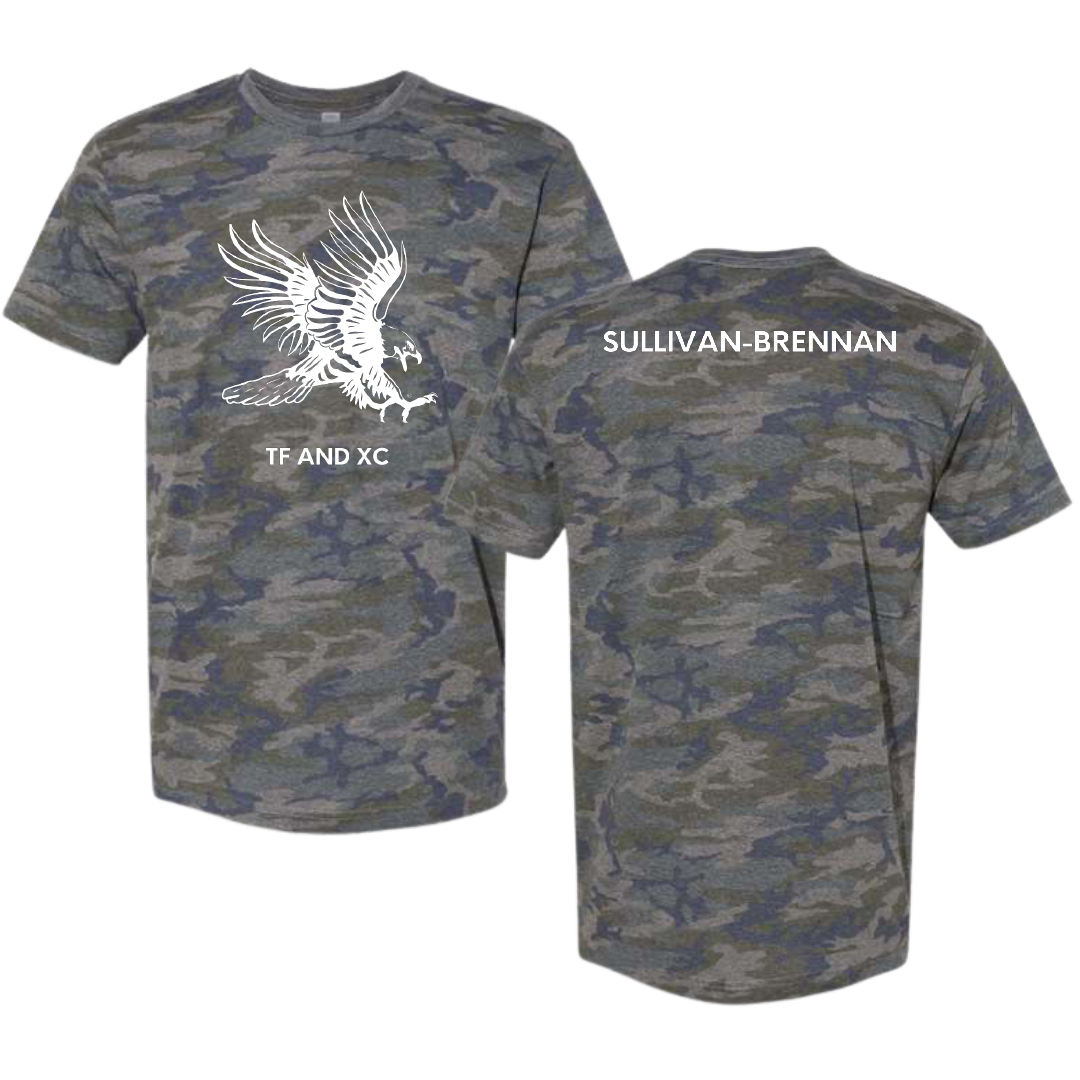 Dickinson State University TF and XC Vintage Camo Tee - Faith Sullivan-Brennan