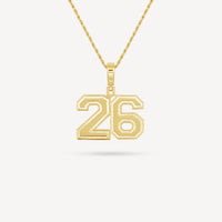 Gold Presidents Pendant and Chain - #26 Jake Arnold