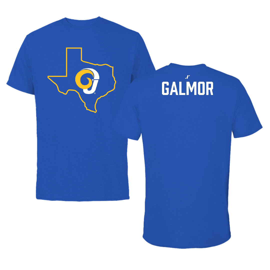 Angelo State University TF and XC Blue State Tee - Keagan Galmor