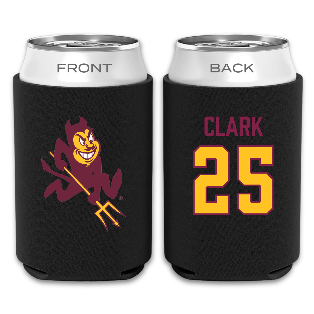 Arizona State University Stunt Black Can Cooler - #25 Jianna Clark