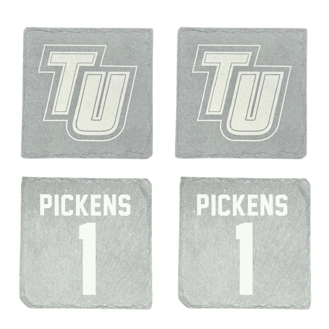 Tusculum University Lacrosse (W) Stone Coaster (4 Pack)  - #1 Laura Nance Pickens