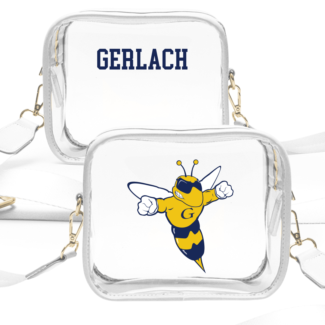 Graceland University TF and XC White Clear Stadium Bag - Ella Gerlach