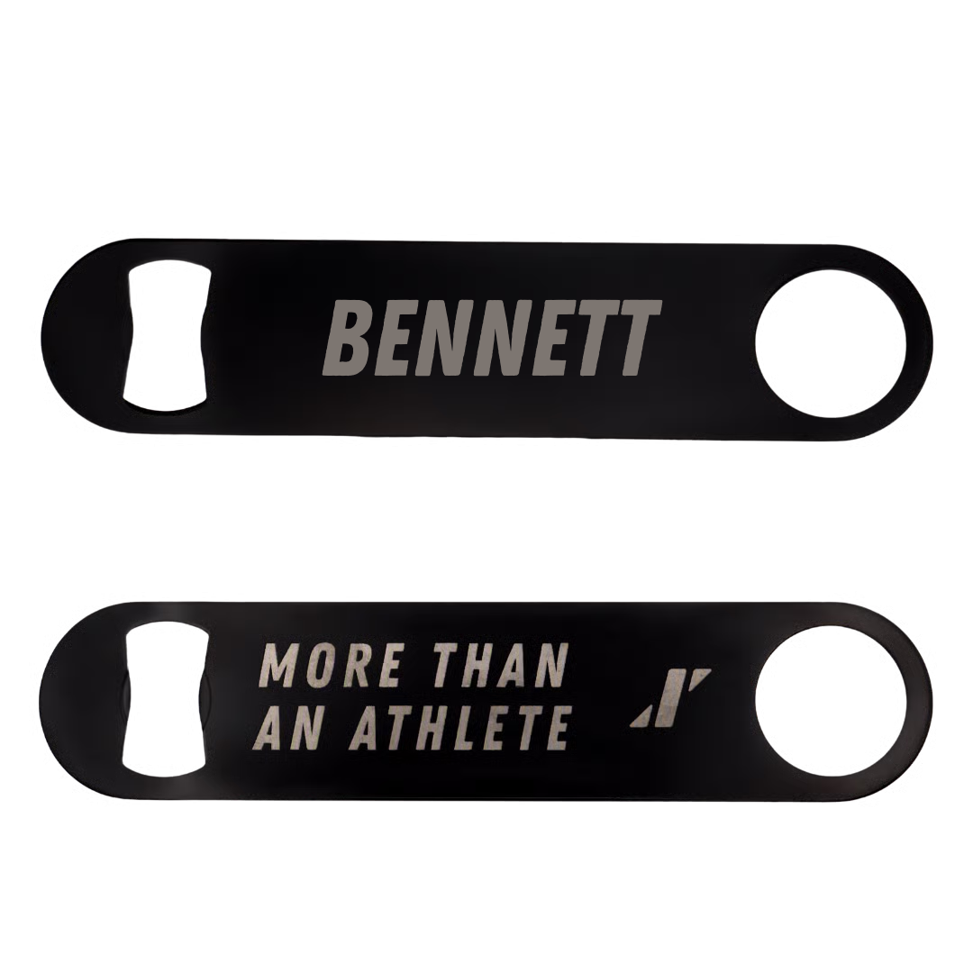 Football Black Bottle Opener - Chance Bennett