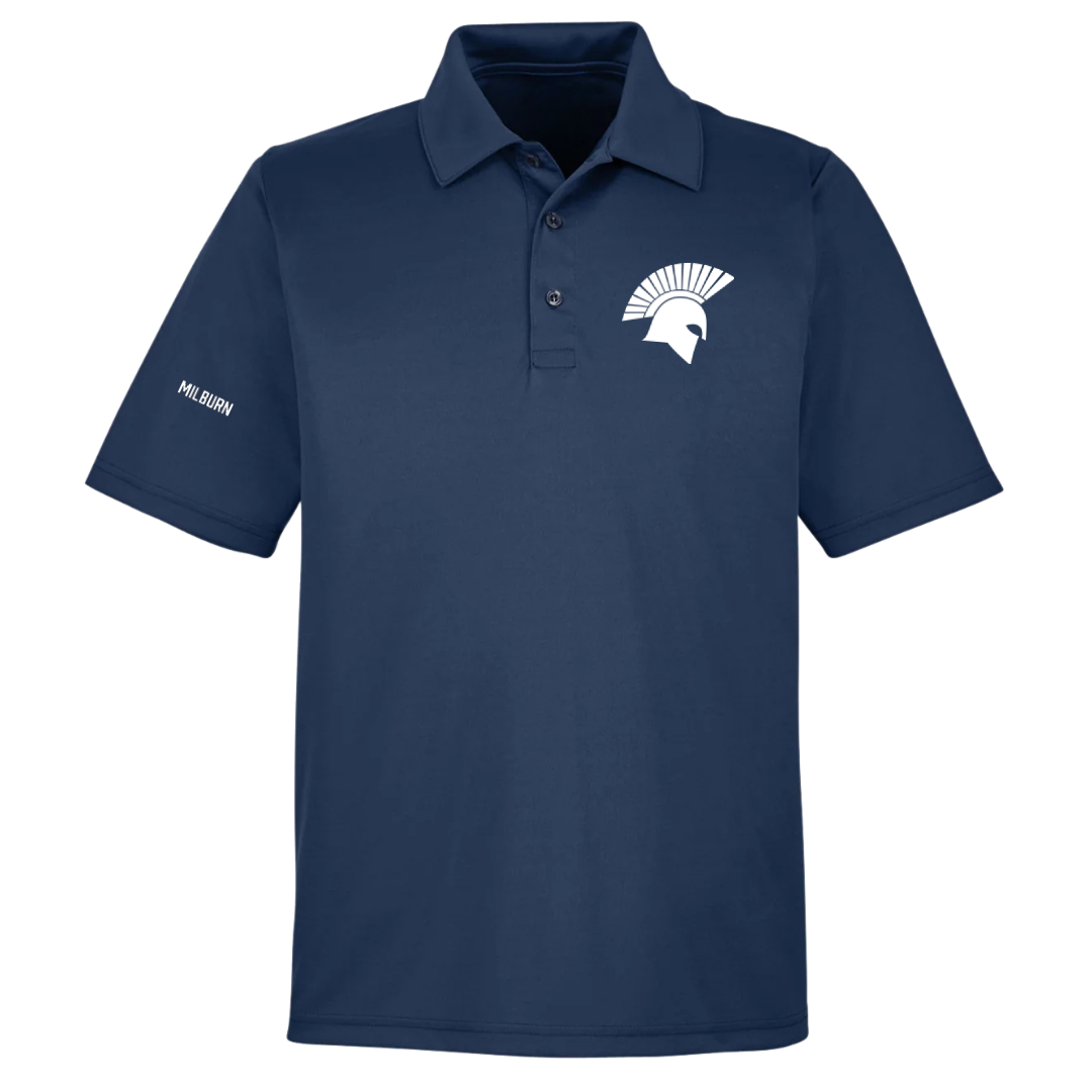 Missouri Baptist University Golf (M) Navy Polo - Brock Milburn