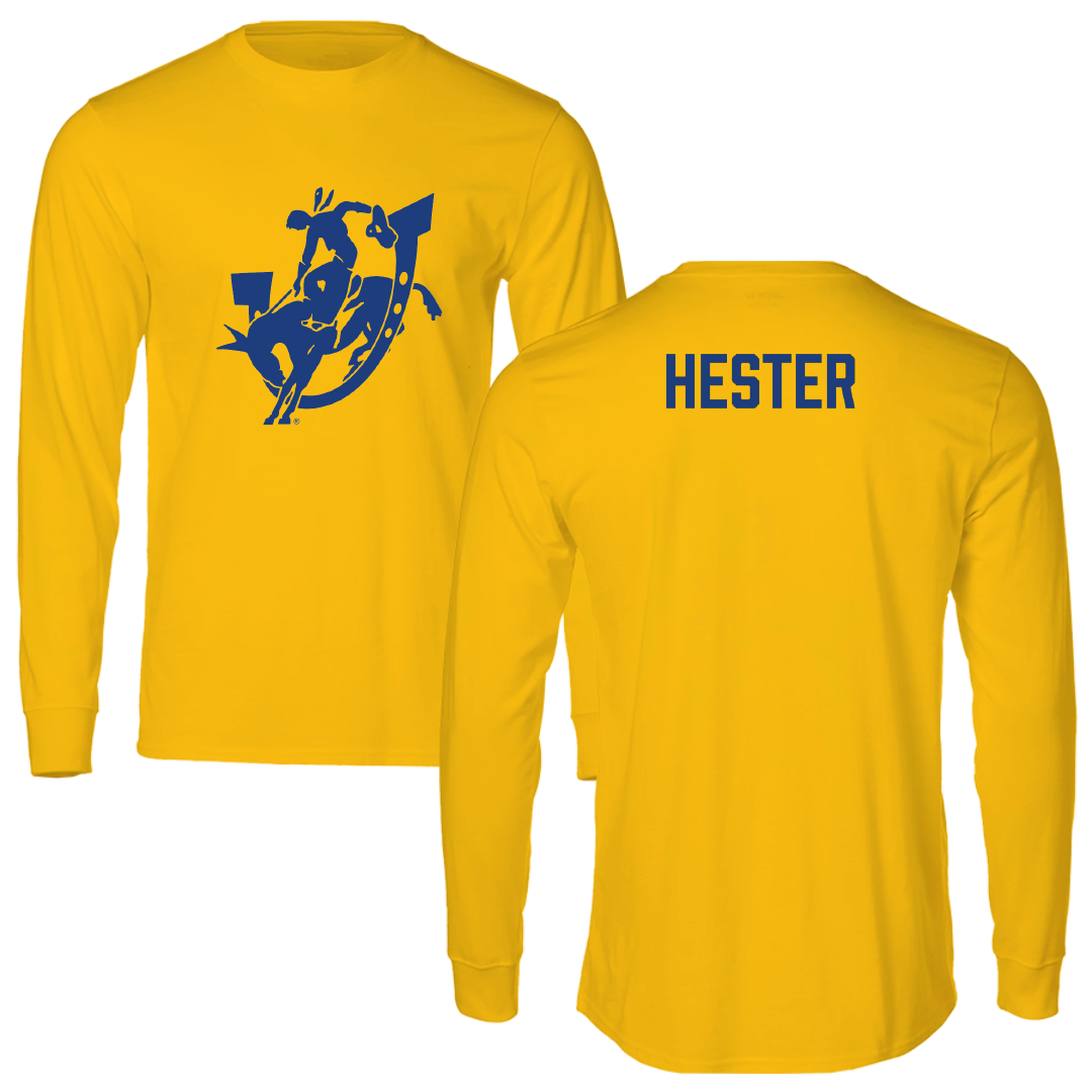 Southern Arkansas University Golf Gold Performance Long Sleeve - Emma Hester
