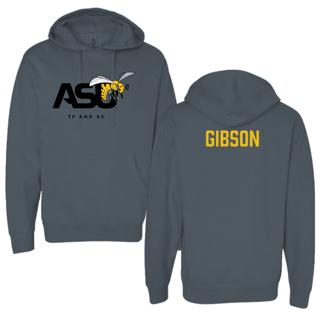 Alabama State University TF and XC Dark Gray Hoodie - Daylin Gibson