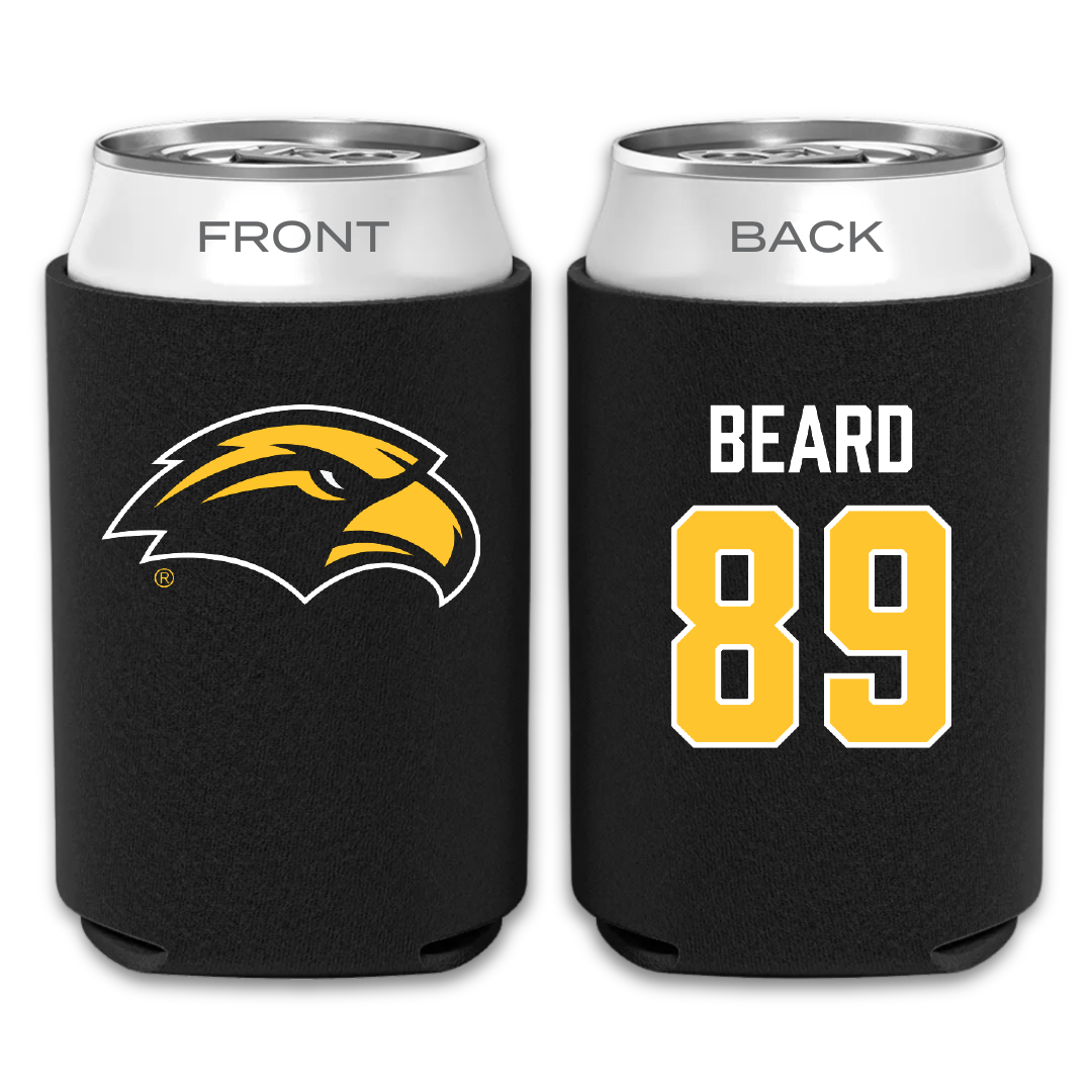 The University of Southern Mississippi Football Black Can Cooler - #89 Luke Beard