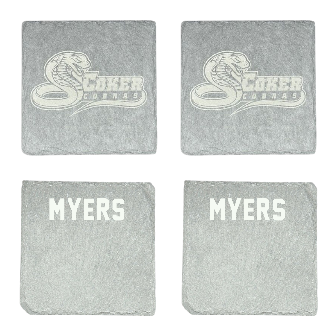 Coker University Tennis Stone Coaster (4 Pack)  - Caroline Myers