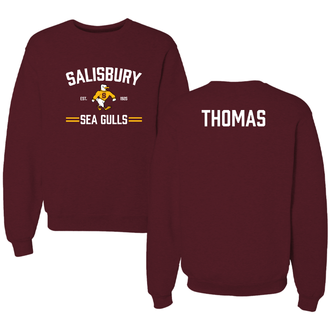 Salisbury University Golf (M) Maroon General Crewneck - Colton Thomas