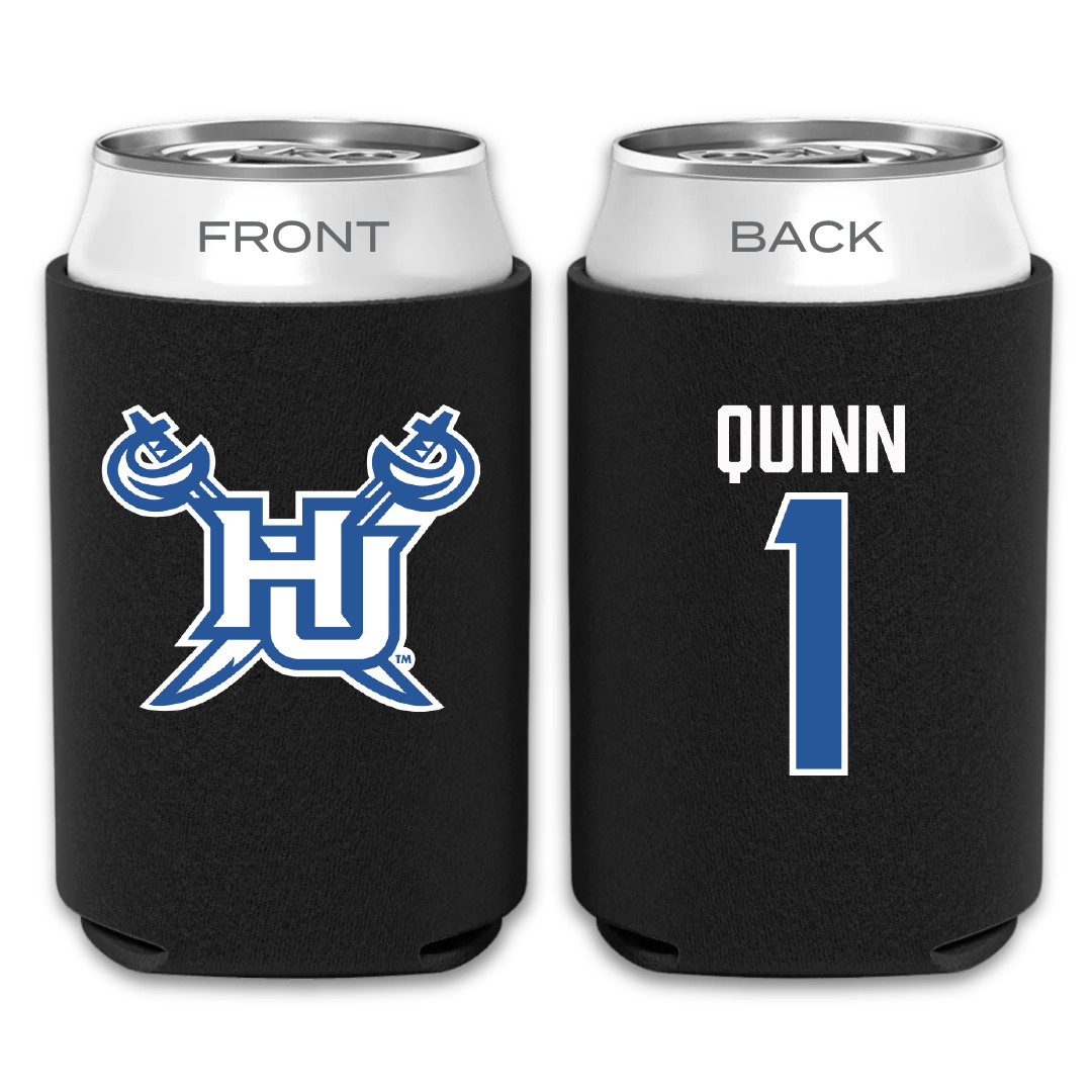 Hampton University Softball Black Can Cooler - #1 Kylee Quinn