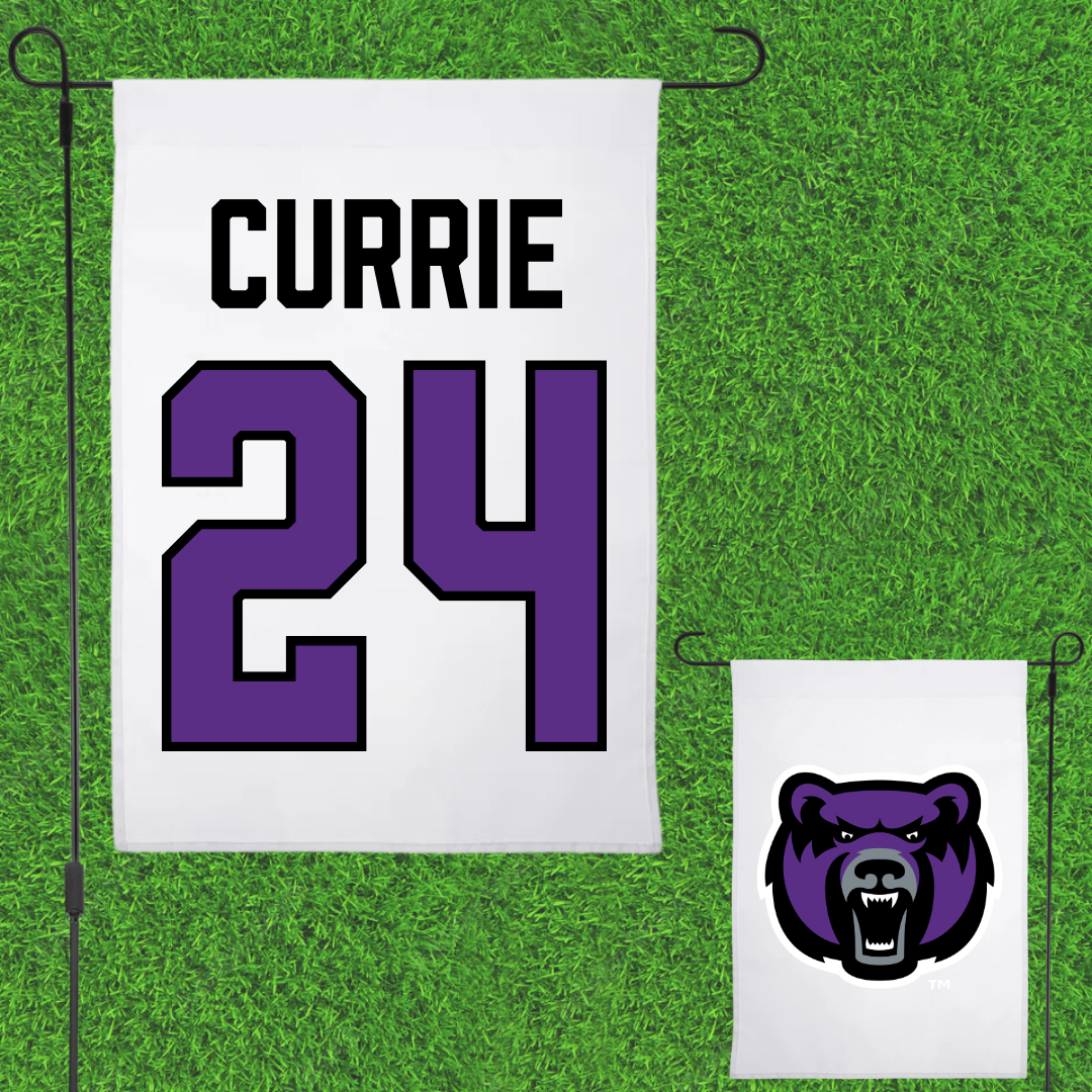 University of Central Arkansas Softball White Garden Flag - #24 Sarah Currie