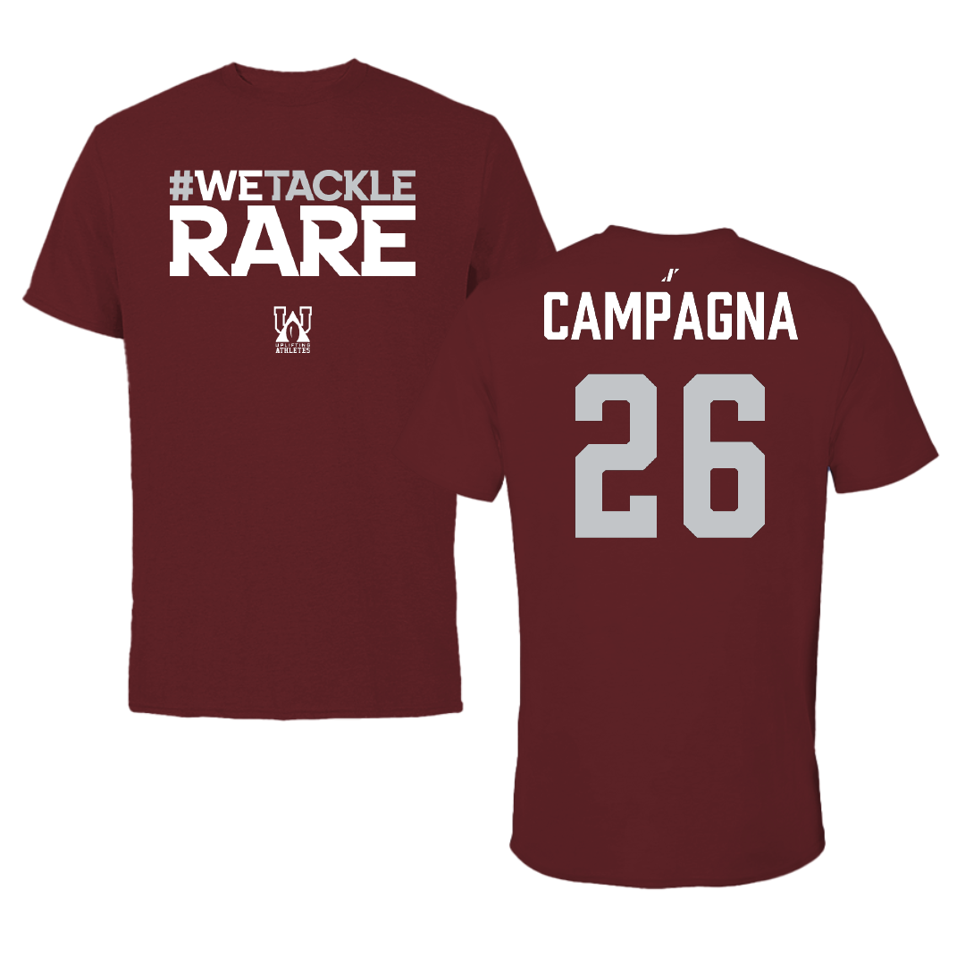 Volleyball Maroon Uplifting Athletes Performance Tee - #26 Hailey Campagna