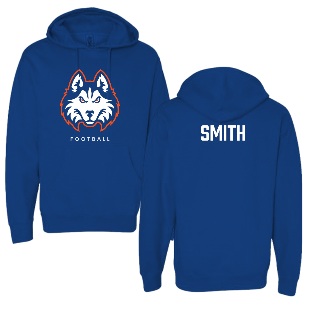 Houston Christian University Football True Royal Hoodie - Marcus Smith