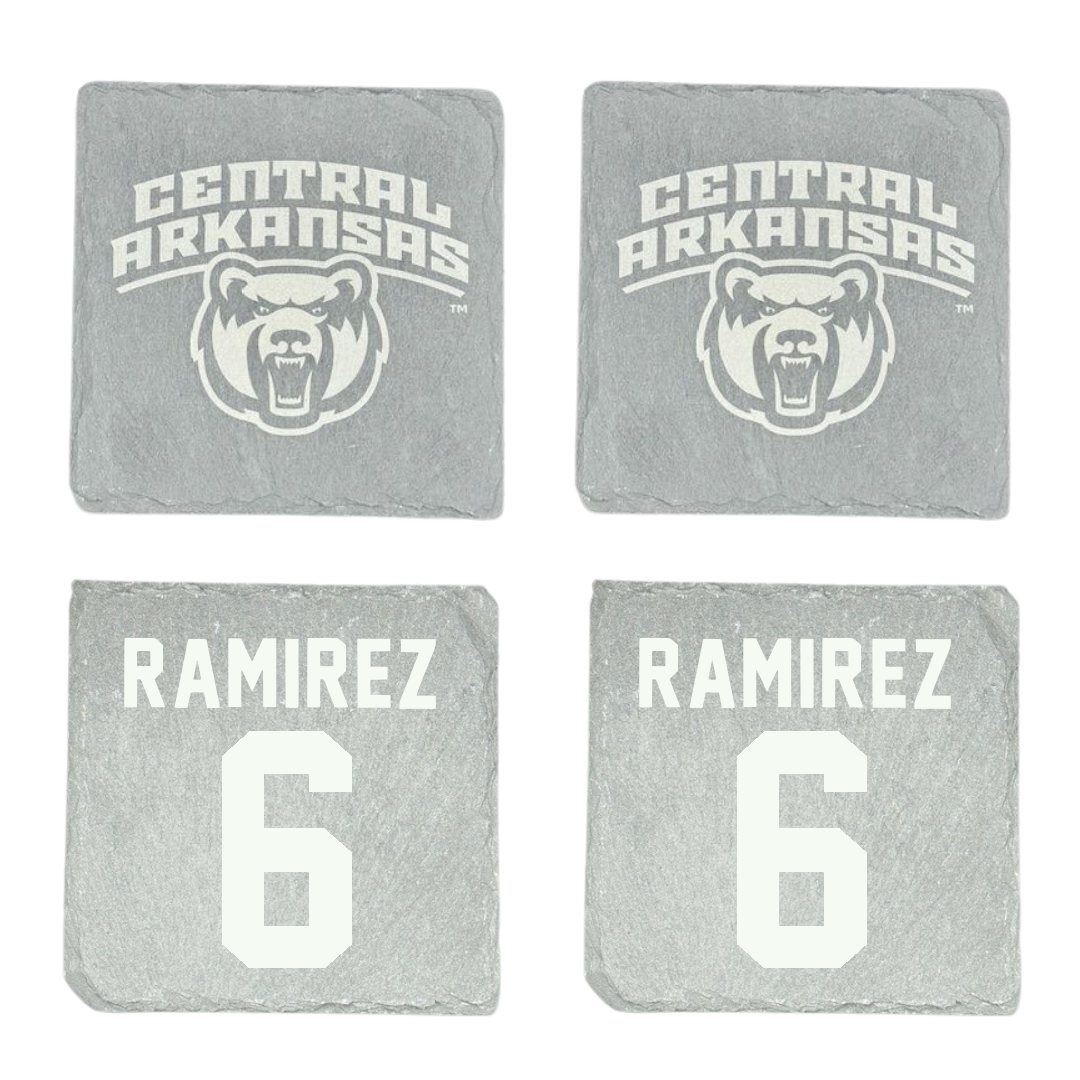 University of Central Arkansas Basketball (W) Stone Coaster (4 Pack)  - #6 Carla Ramirez