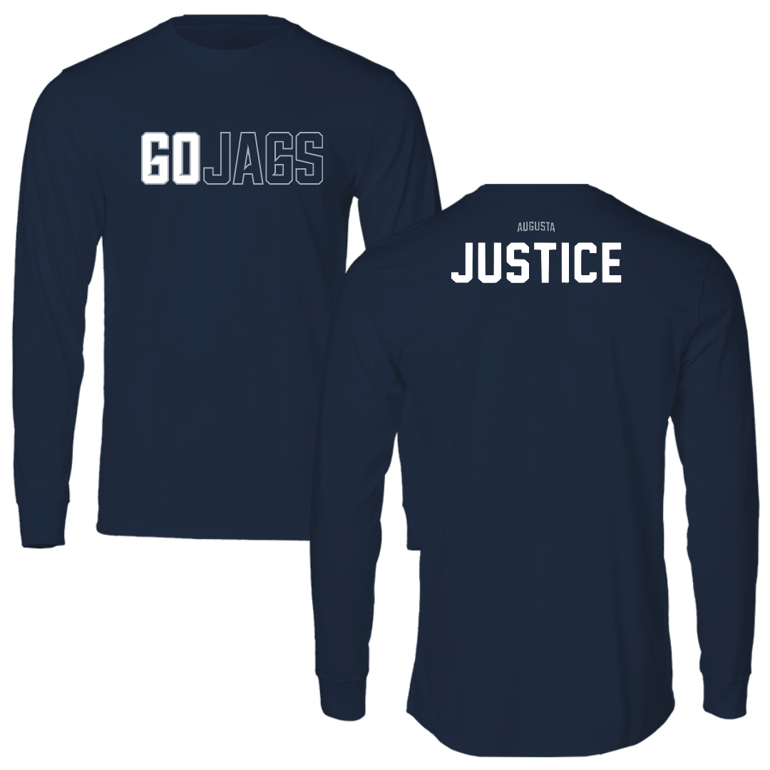 Augusta University TF and XC Navy Long Sleeve - Paige Justice