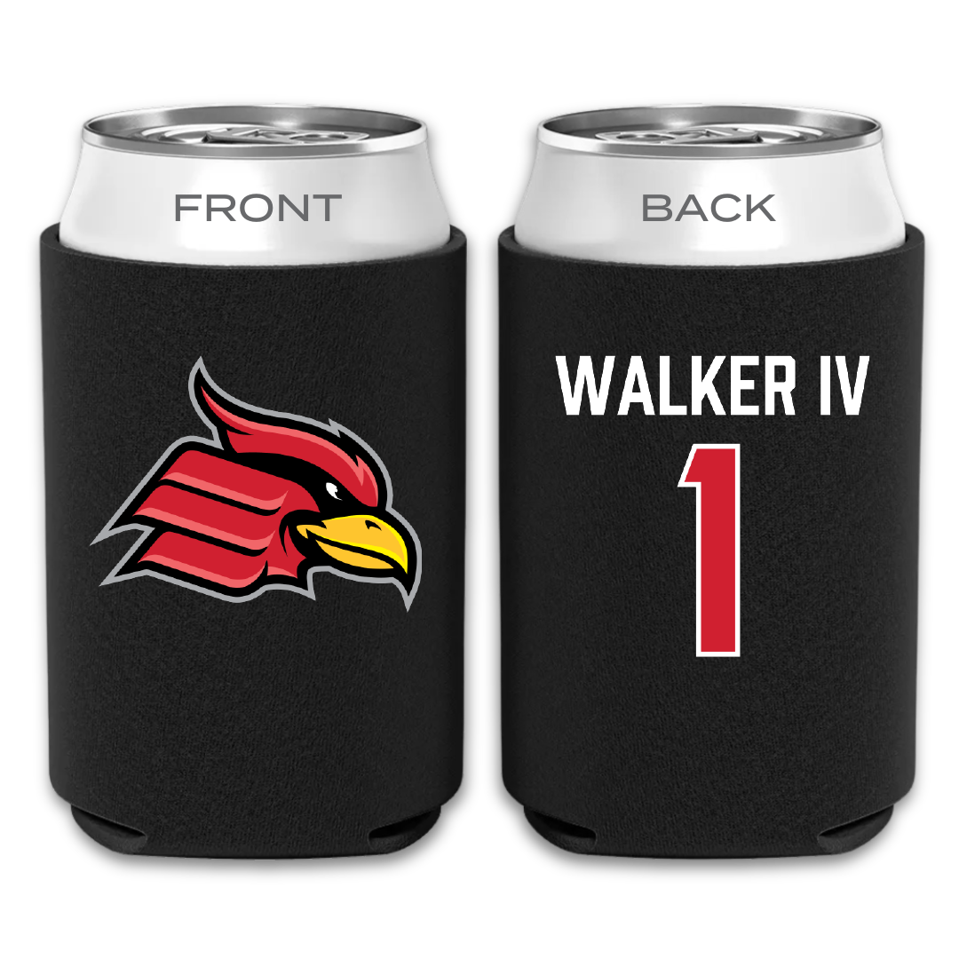 Wheeling University Football Black Can Cooler - #1 James Walker IV
