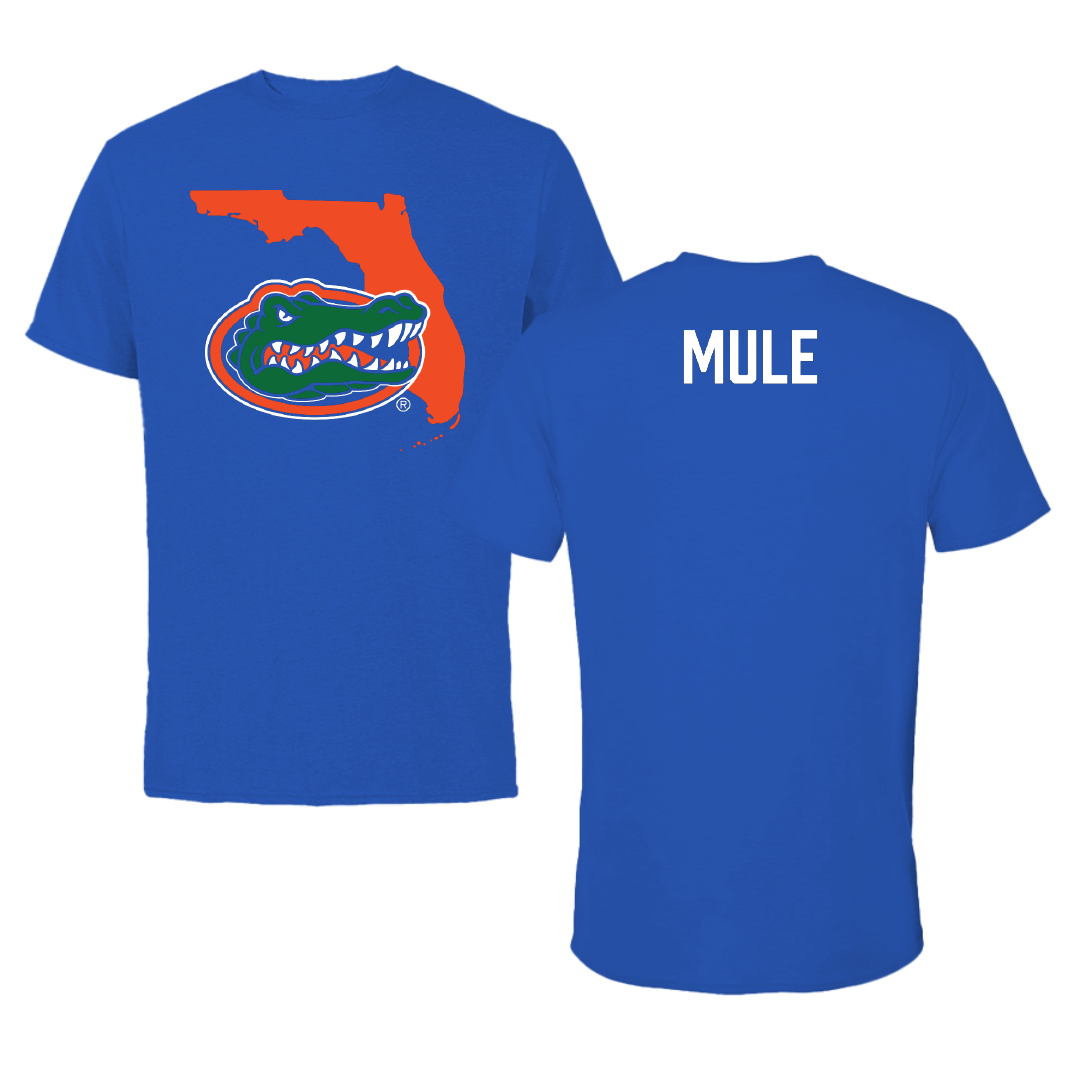 University of Florida TF and XC Blue State Tee - Matt Mule