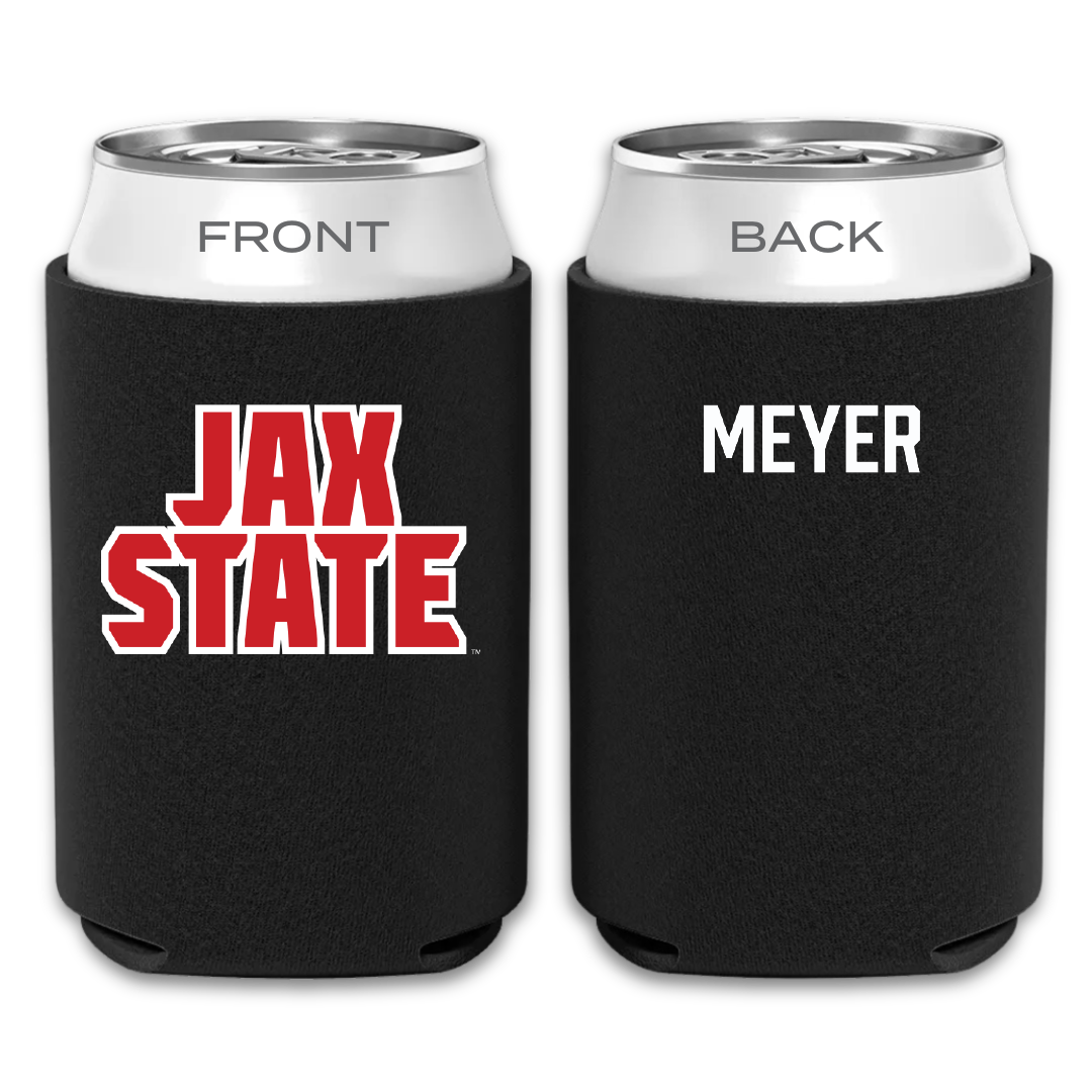 Jacksonville State University TF and XC Black Can Cooler - Caden Meyer
