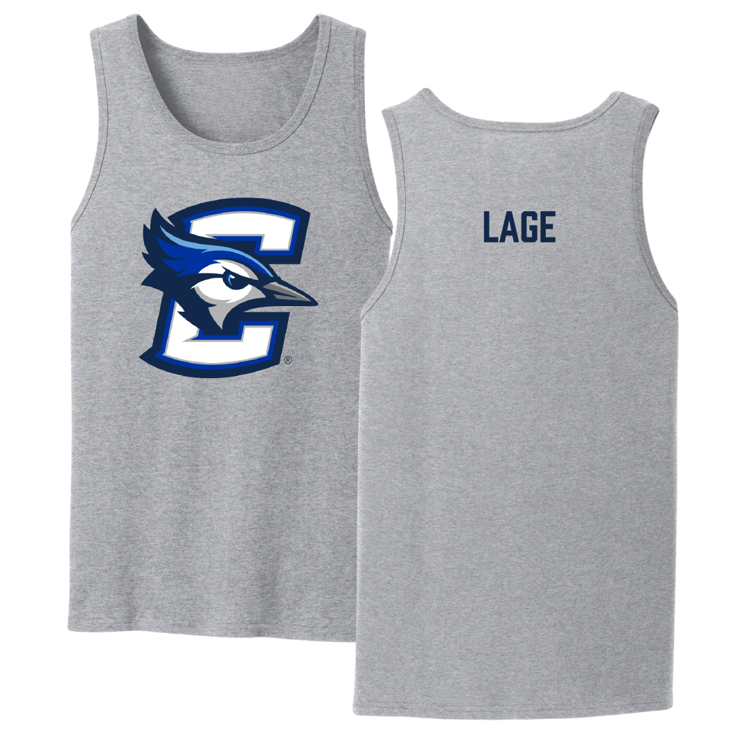 Creighton University TF and XC Sport Gray Tank Top - Madeline Lage