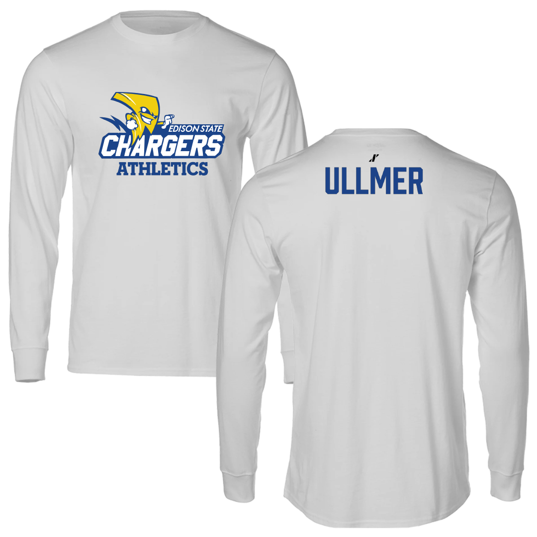 Edison State Community College Bowling (M) Light Gray Performance Long Sleeve - Josh Ullmer