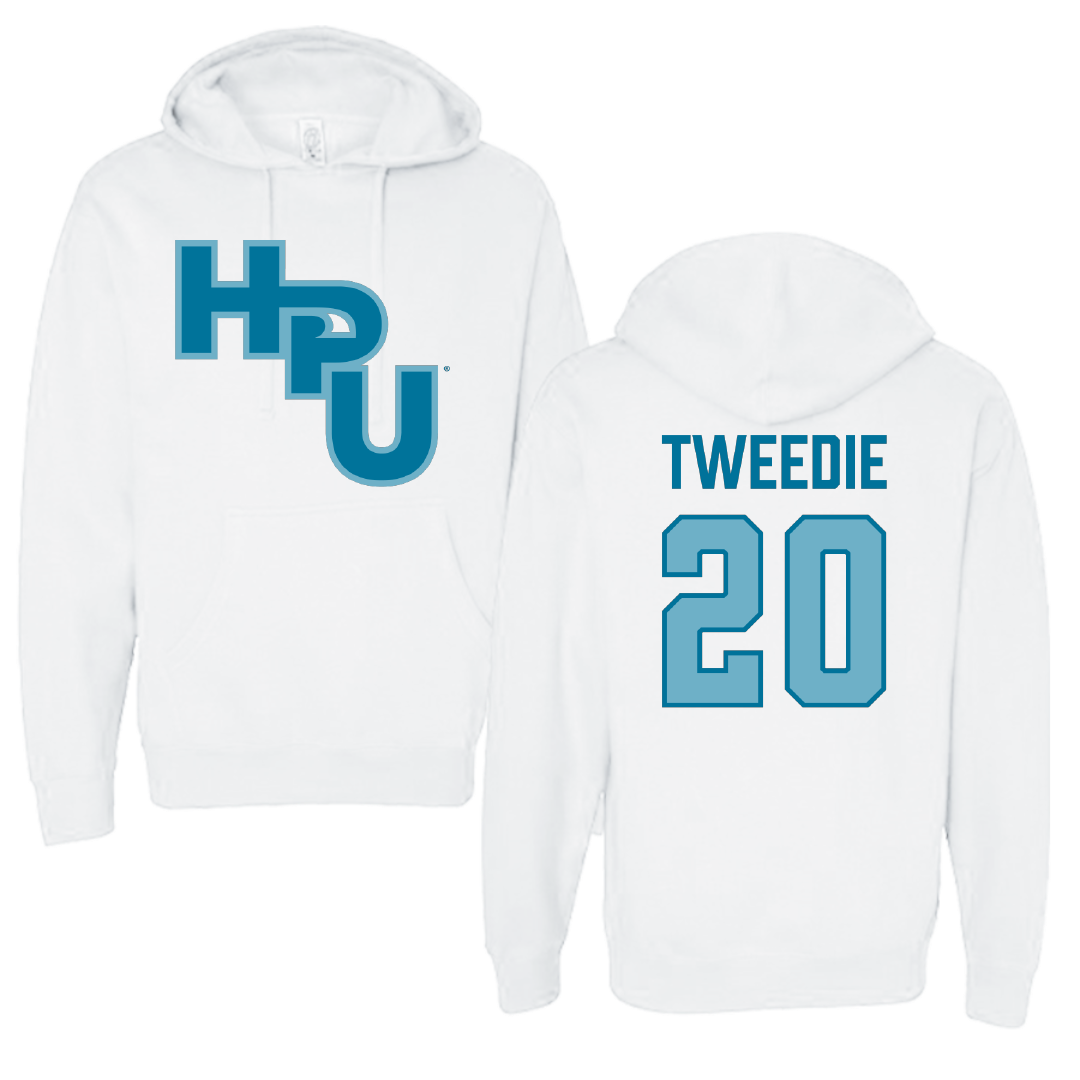 Hawaii Pacific University Basketball (W) White Hoodie - #20 Sofia Tweedie
