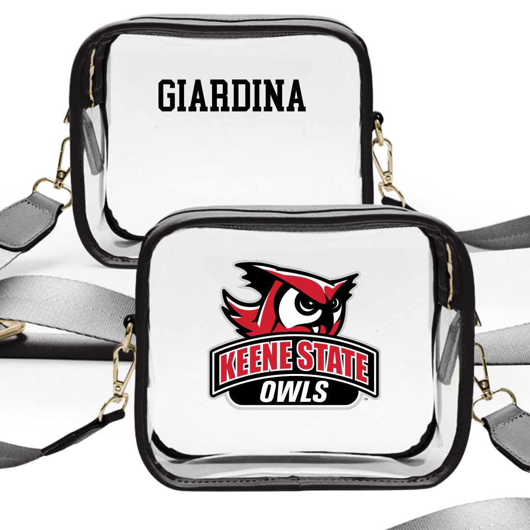 Keene State College Esports Black Clear Stadium Bag - Evan Giardina
