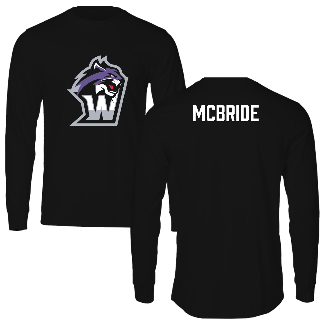 Wiley University TF and XC Black Long Sleeve - Jullian McBride