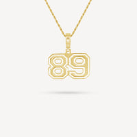 Gold Presidents Pendant and Chain - #89 Jaylen Banks
