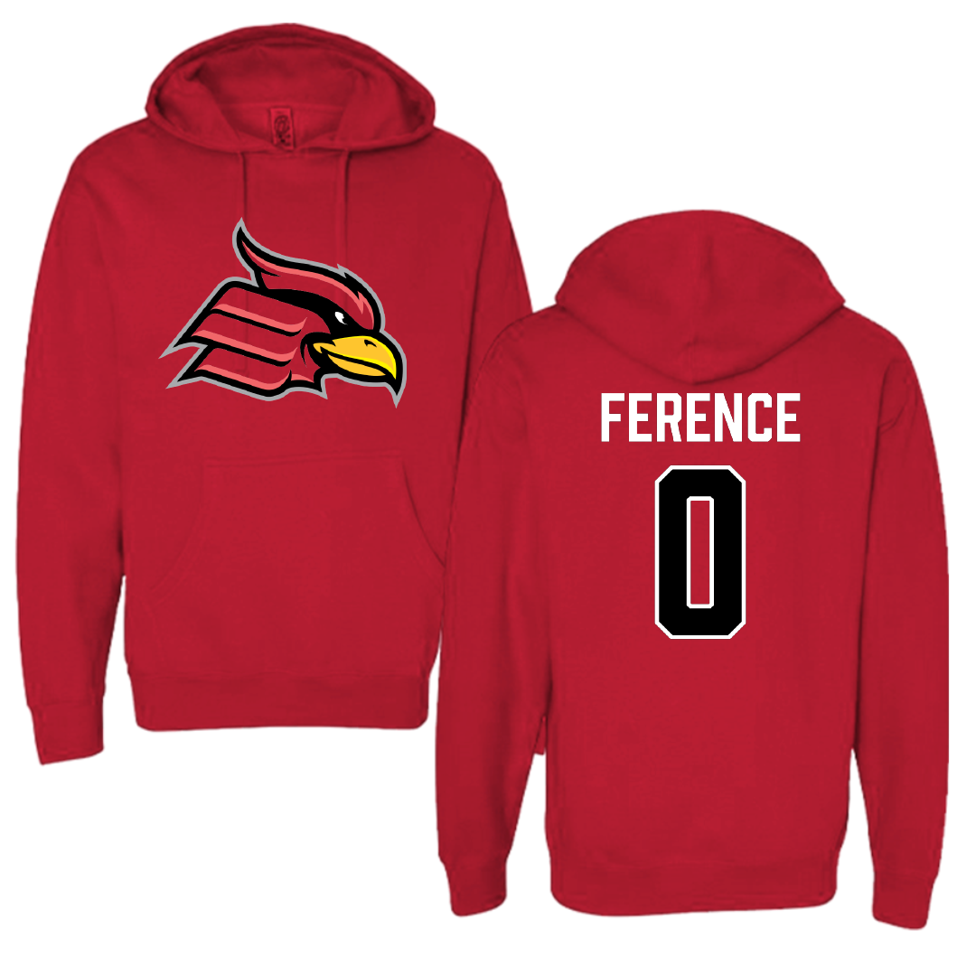 Wheeling University Baseball Red Hoodie - #0 Keaton Ference