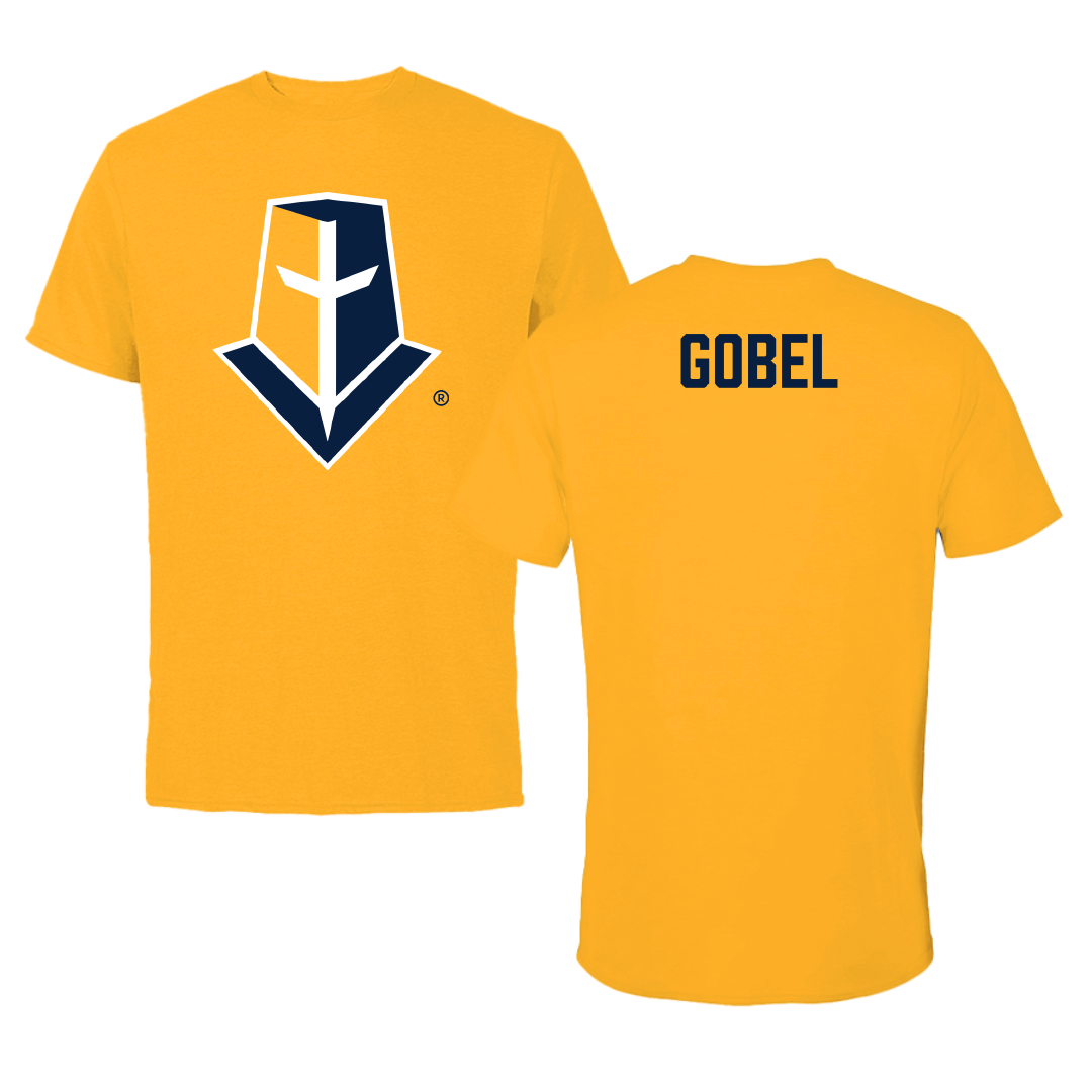 Mount Marty University TF and XC Gold Performance Tee - Austin Gobel