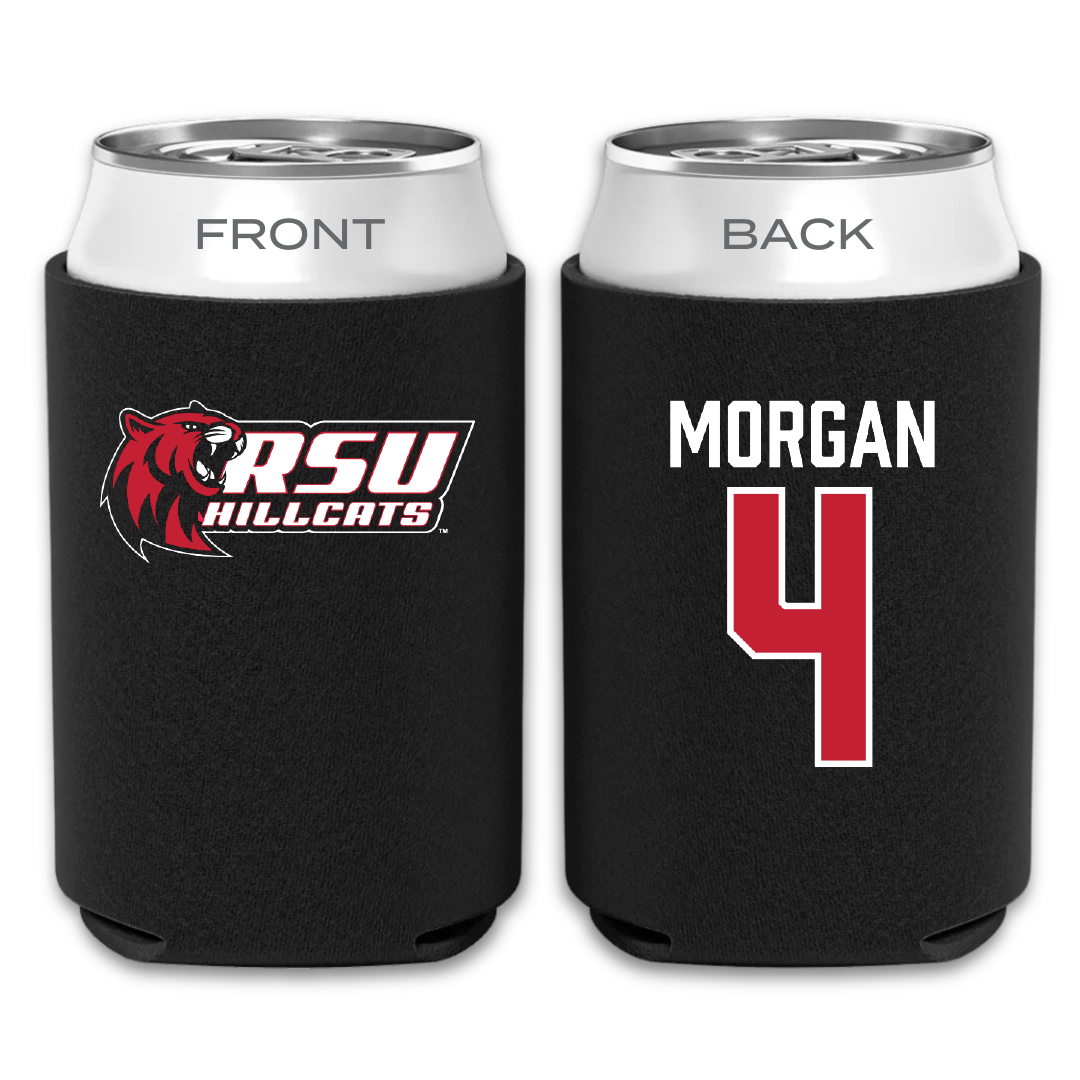 Rogers State University Softball Black Can Cooler - #4 RayLin Morgan
