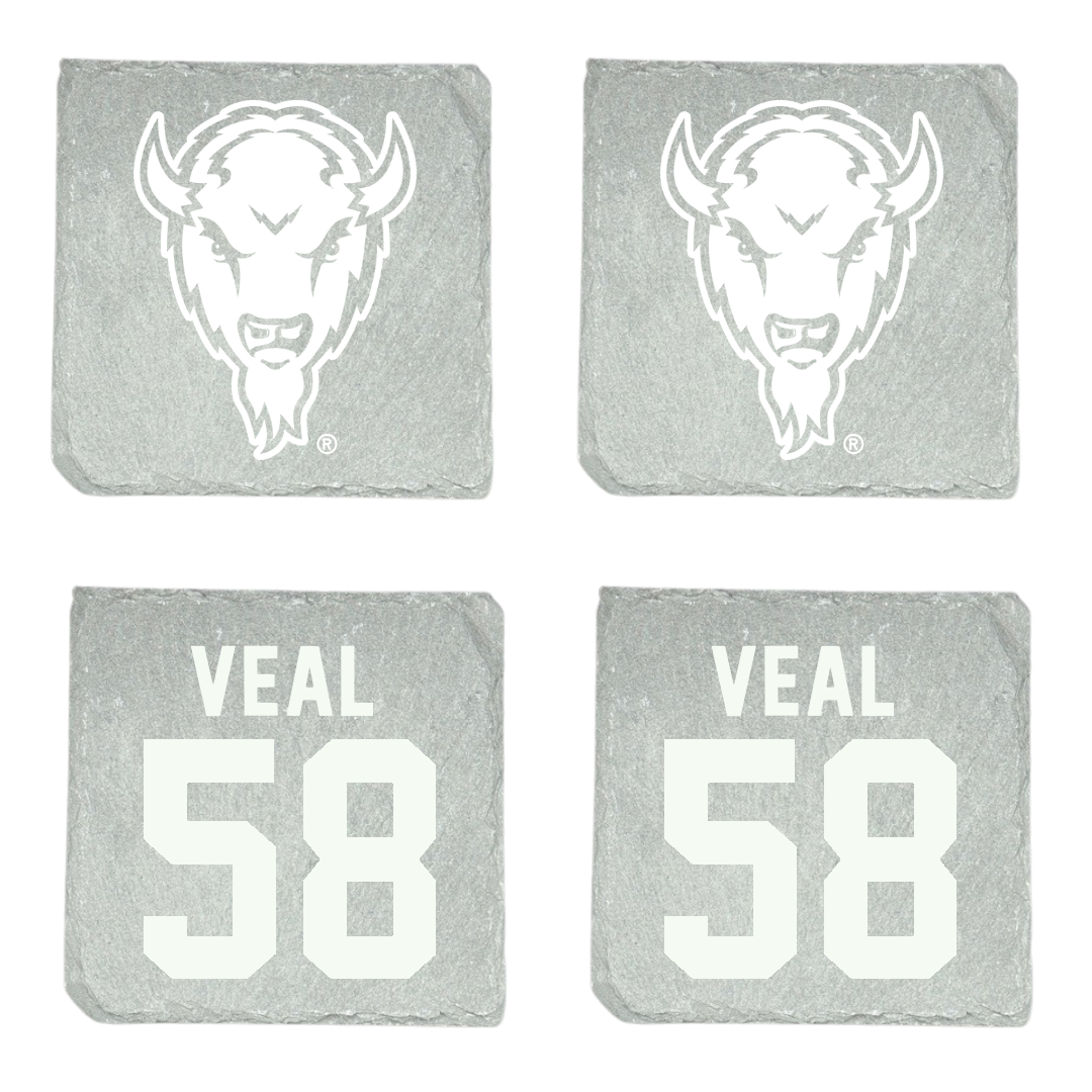 Marshall University Softball Stone Coaster (4 Pack)  - #58 Maddie Veal