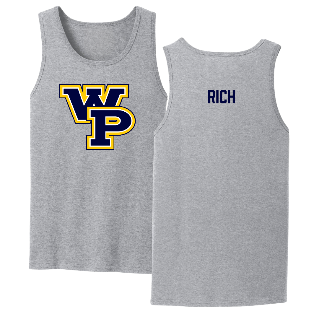 William Penn University Baseball Sport Gray Tank Top - Patrick Rich