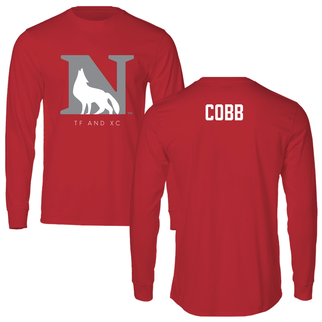 Newberry College TF and XC Red Long Sleeve - Jaylen Cobb