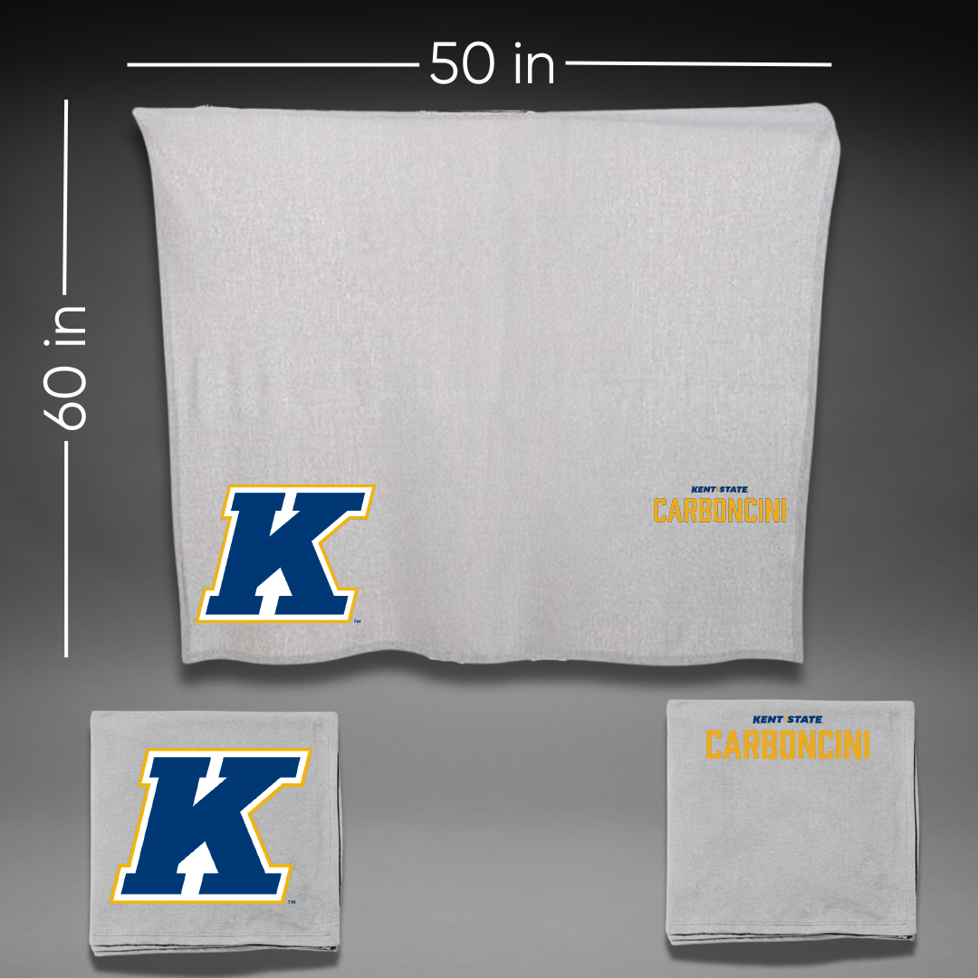 Kent State University TF and XC Gray Blanket - Matilde Carboncini