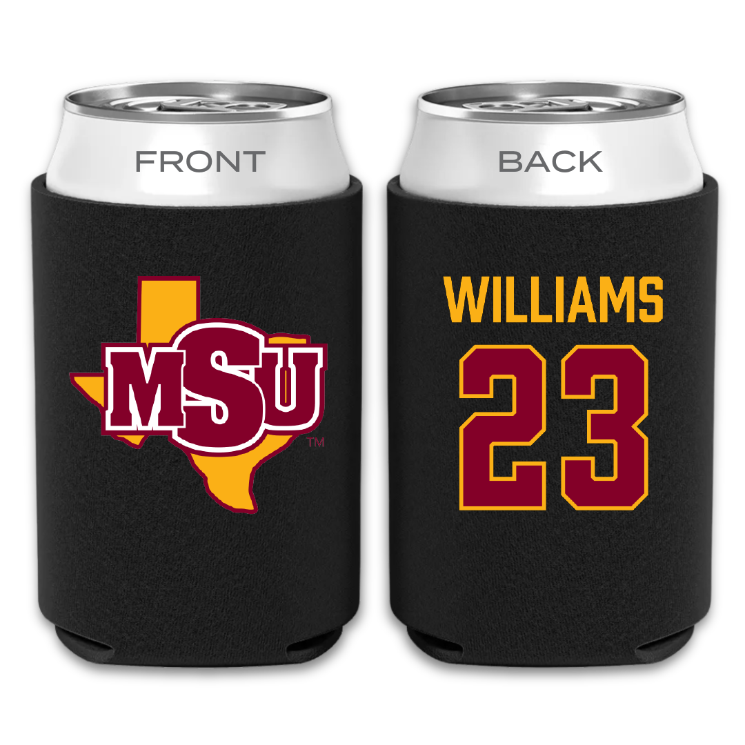 Midwestern State University Basketball (W) Black Can Cooler - #23 Aniya Williams